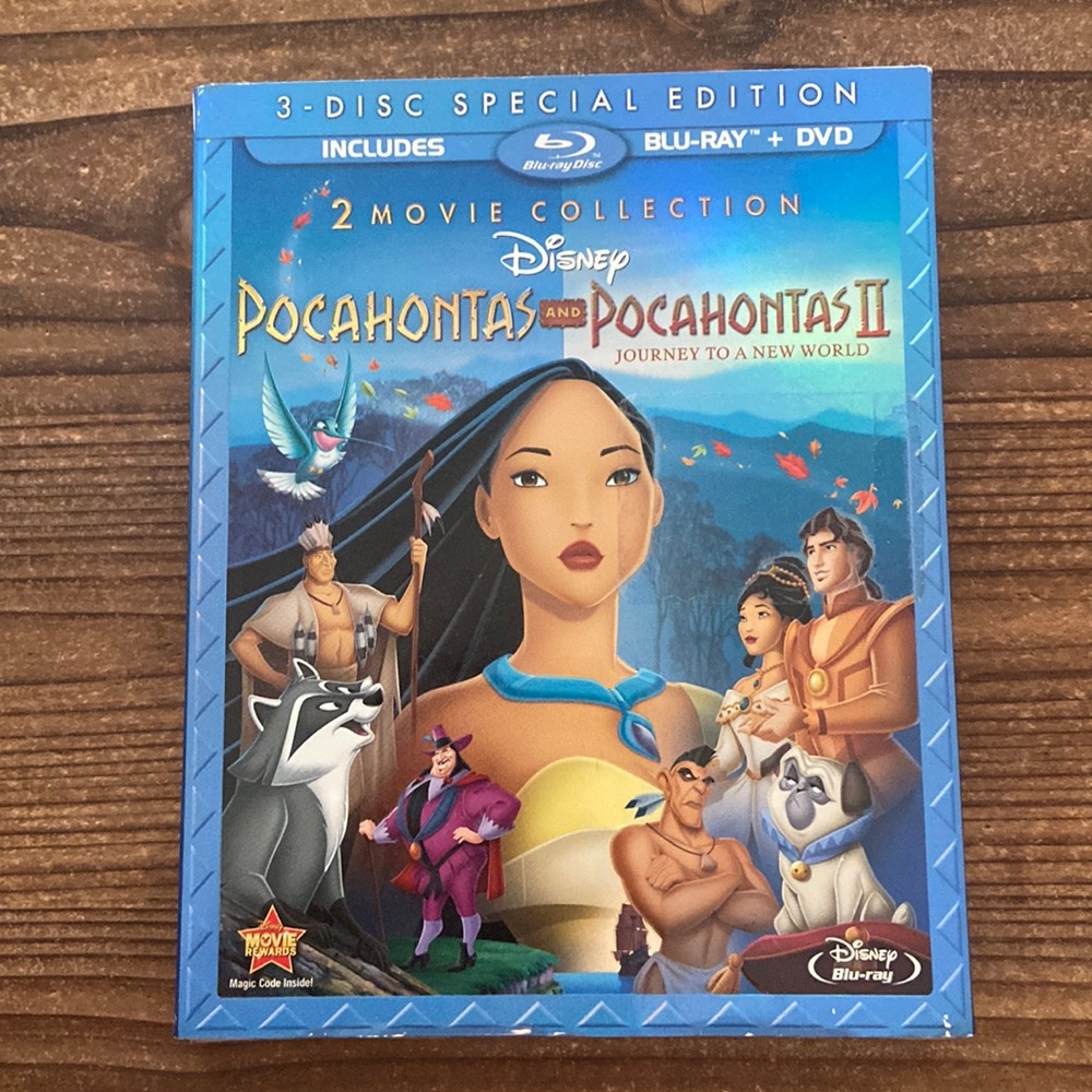 Disney Pocahontas & Pocahontas II DVDs